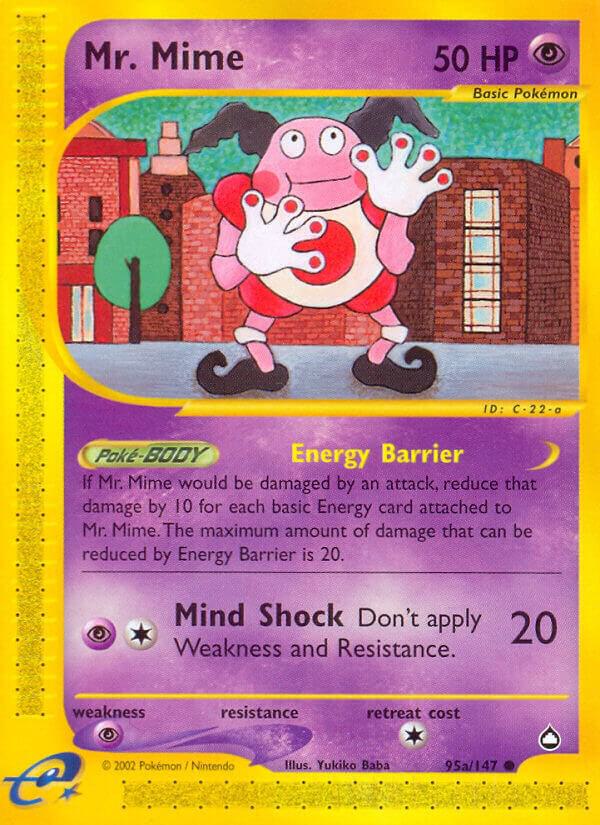 (#095a/147) Mr. Mime (95a) [Aquapolis]