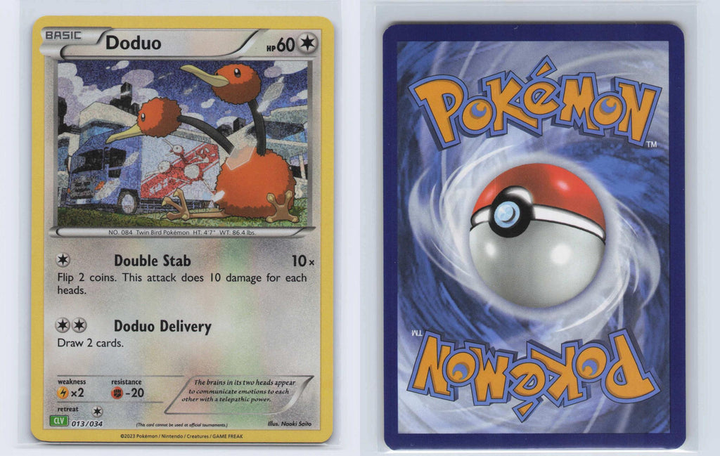 (#013/034) Doduo - Holo [Trading Card Game Classic]
