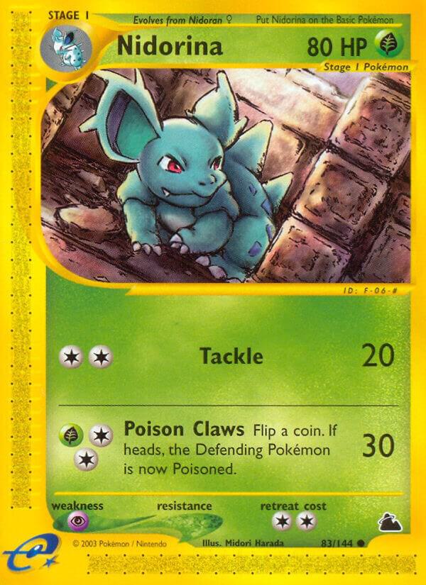 (#083/144) Nidorina [Skyridge]