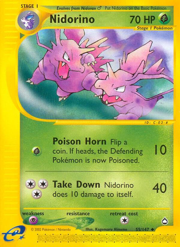 (#055/147) Nidorino [Aquapolis]