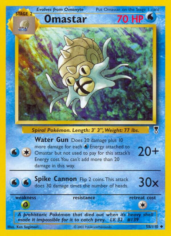 (#058/110) Omastar [Legendary Collection]