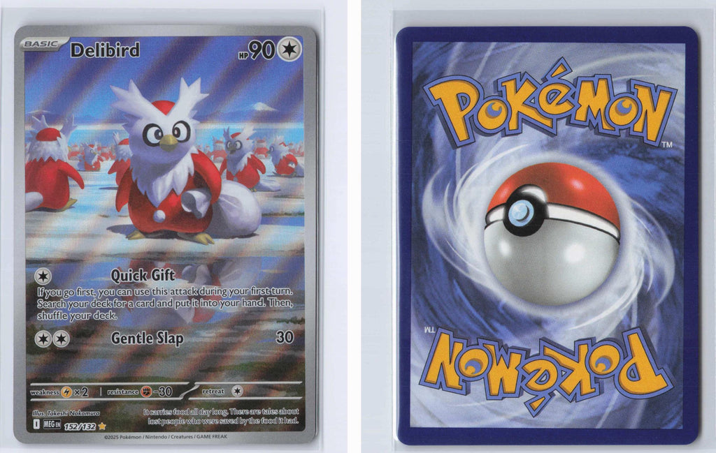 (#152/132) Delibird - Holo [Mega Evolution]