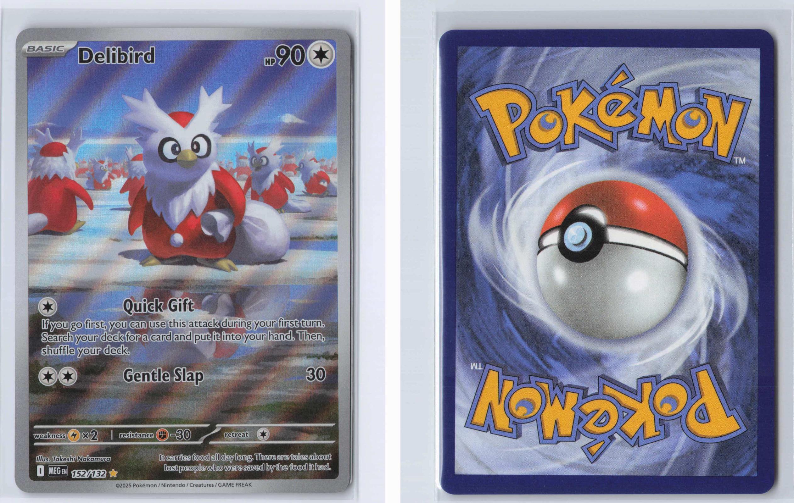 (#152/132) Delibird - Holo [Mega Evolution]