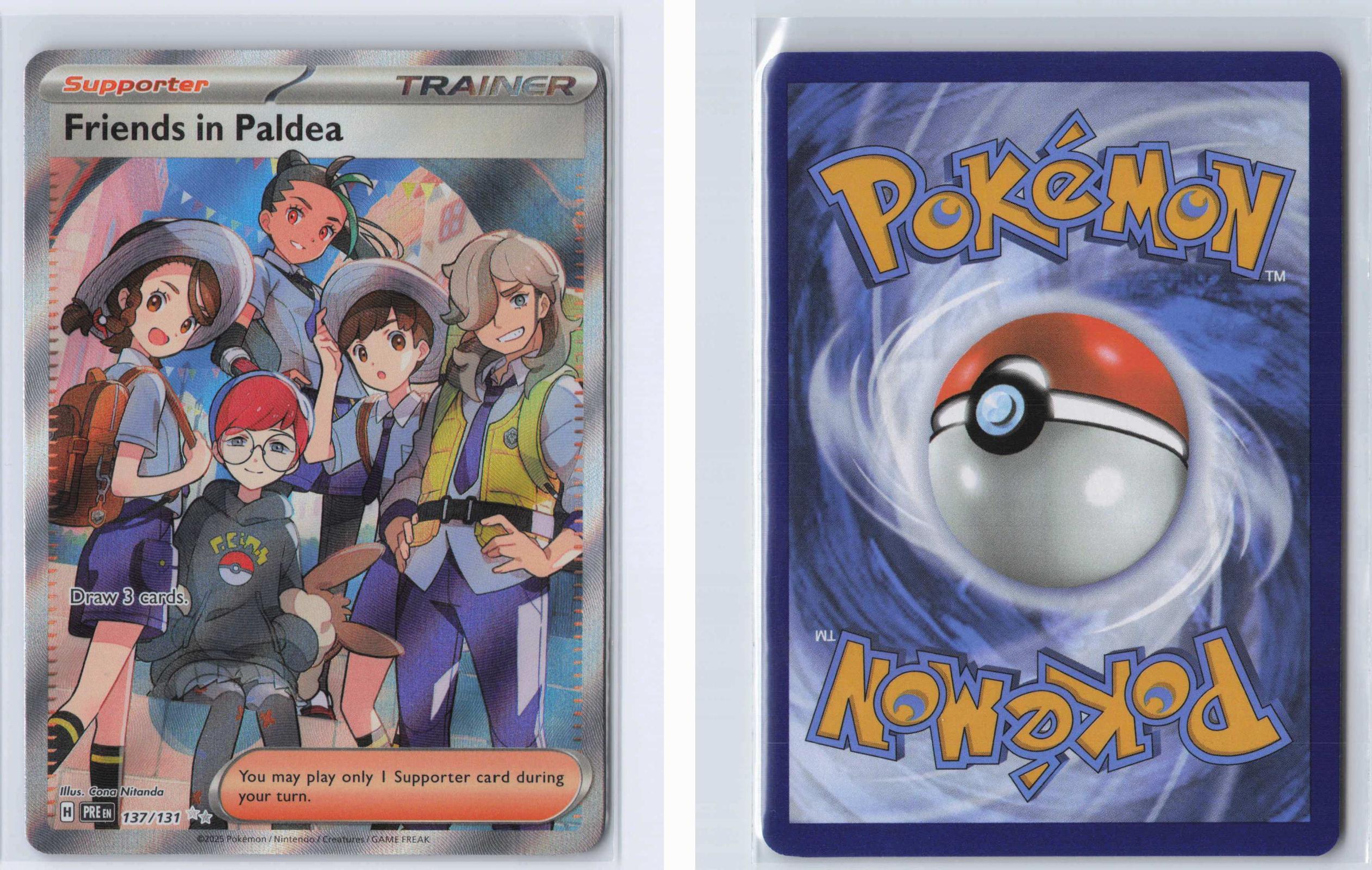 (#137/131) Friends in Paldea - Holo [Prismatic Evolutions]