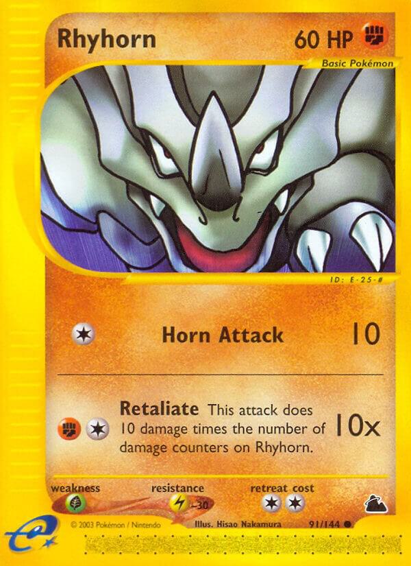 (#091/144) Rhyhorn [Skyridge]