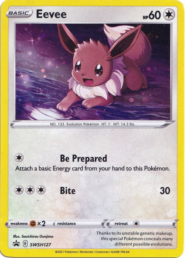 (#SWSH127) Eevee - Holo [Sword & Shield Promo]