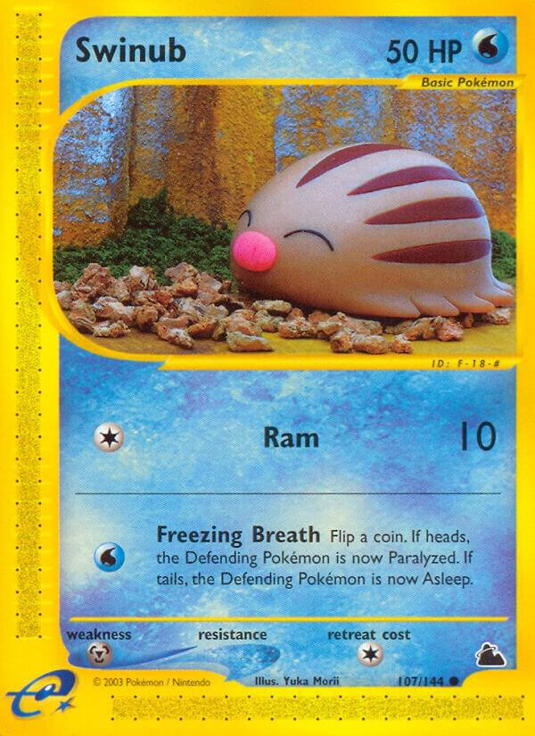 (#107/144) Swinub (107) [Skyridge]