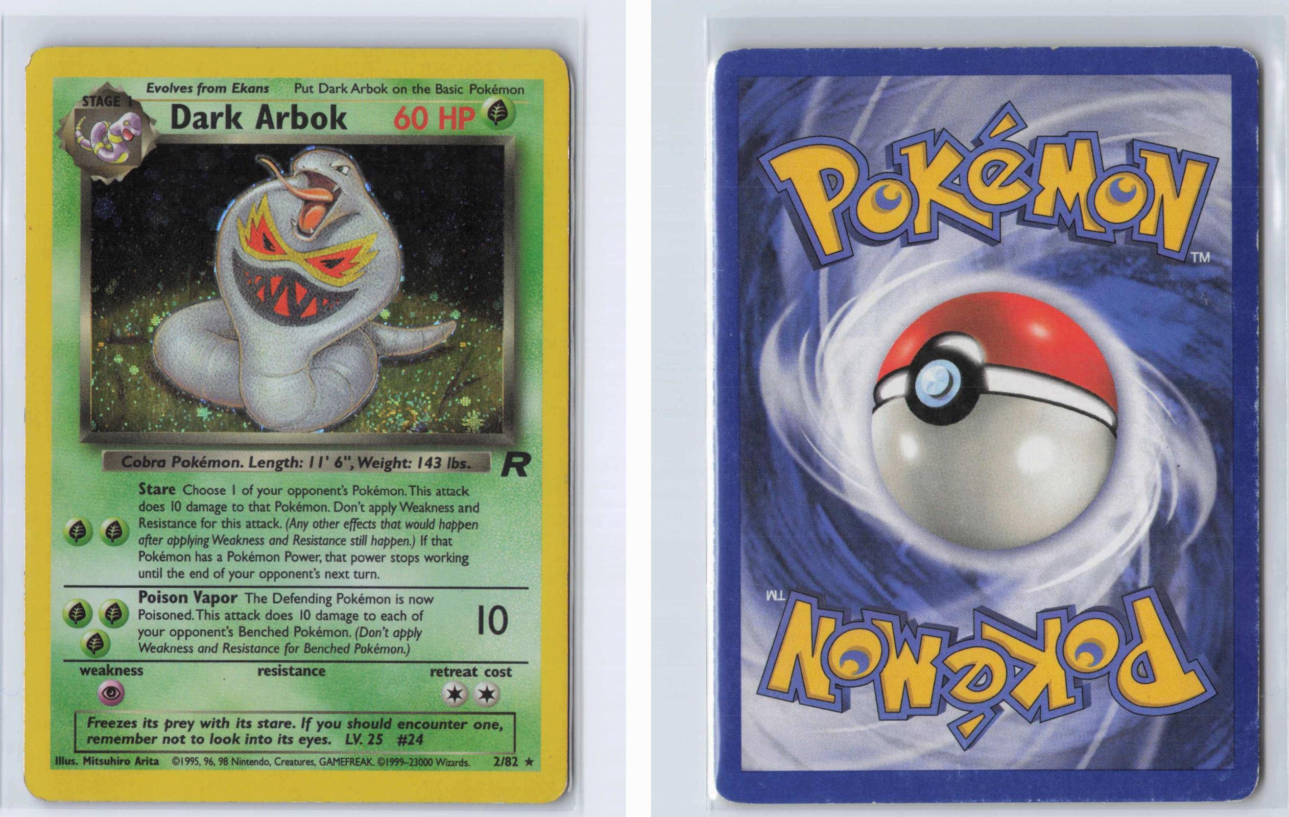 (#2/82) Dark Arbok - Unlimited Holo [Team Rocket]
