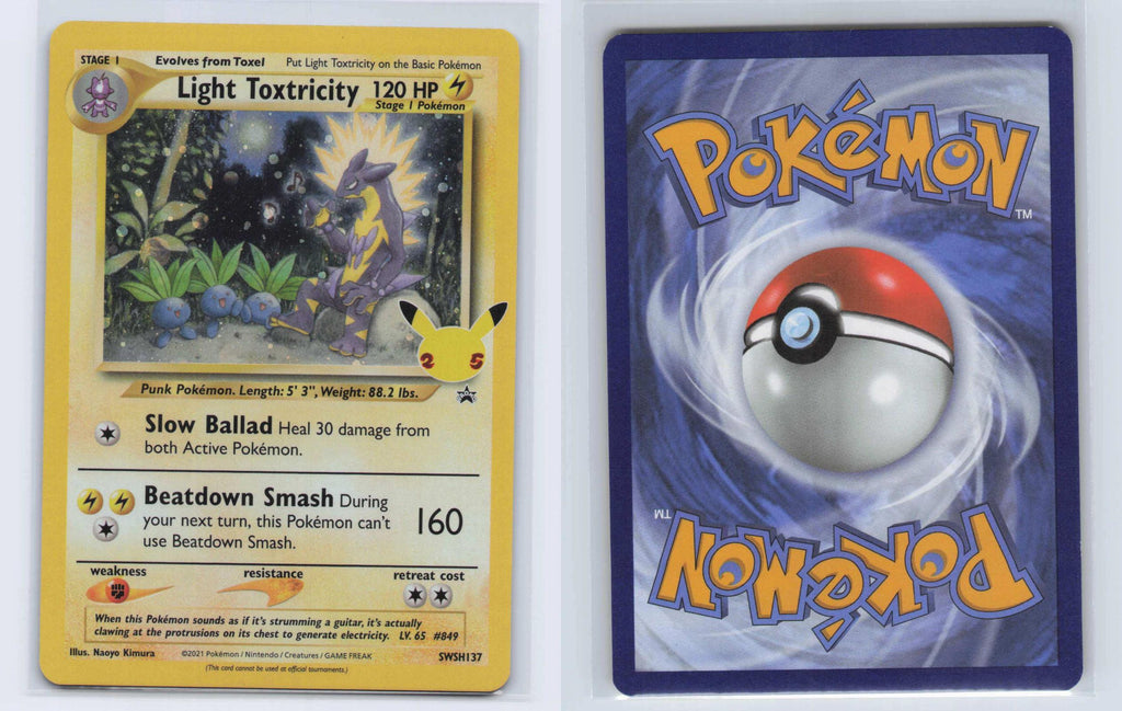 (#SWSH137) Light Toxtricity - Holo [Sword & Shield Promo]