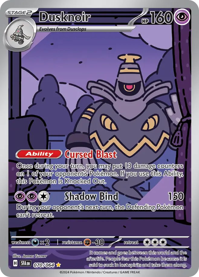 (#070/064) Dusknoir - Holo [Shrouded Fable]