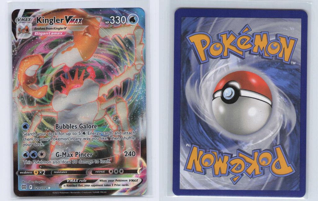 (#029/172) Kingler VMAX - Holo [Brilliant Stars]