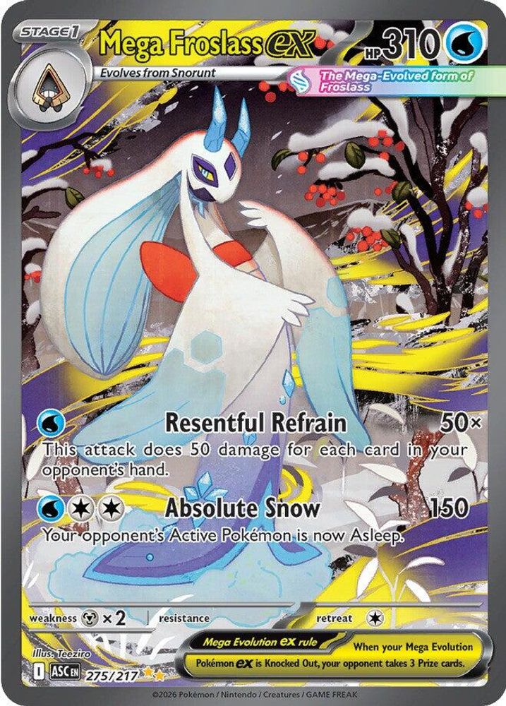 (#275/217) Mega Froslass ex - Holo [Ascended Heroes]