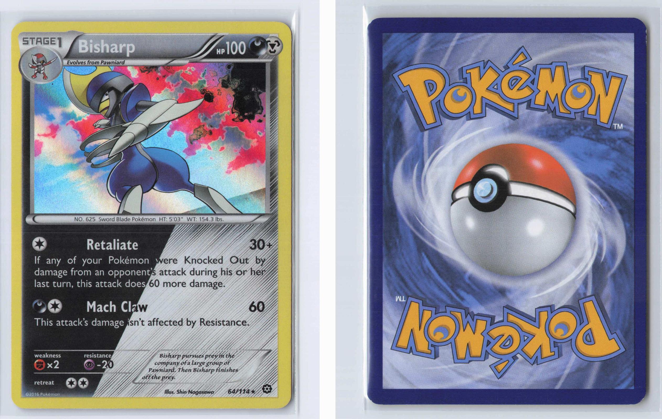 (#64/114) Bisharp - Holo [Steam Siege]