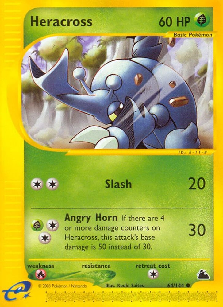 (#64/144) Heracross - Normal [Skyridge]