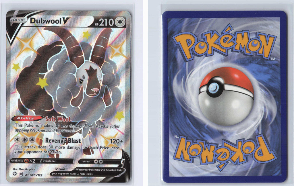 (#SV120/SV122) Dubwool V - Holo [Shining Fates Shiny Vault]