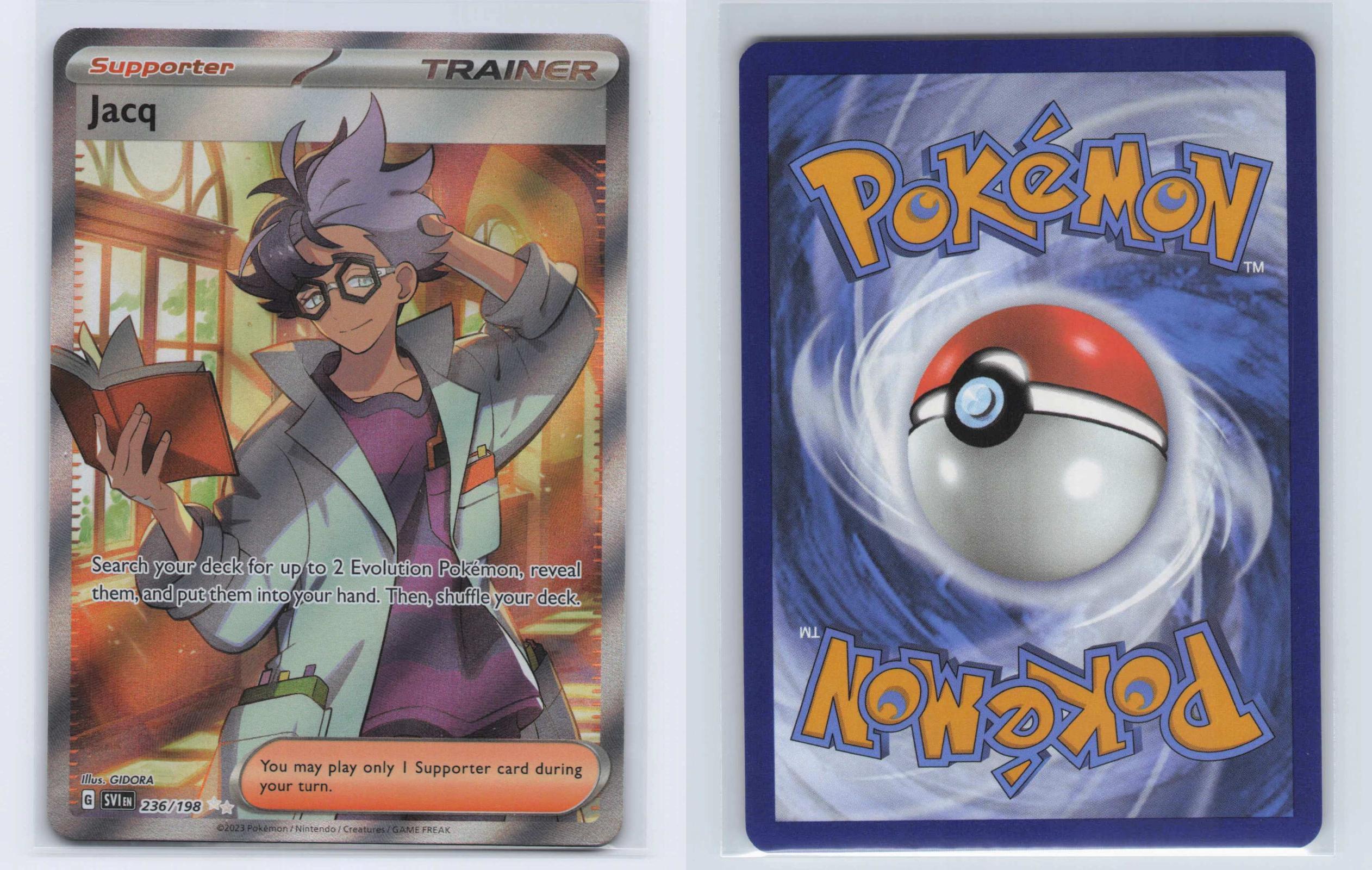 (#236/198) Jacq - Holo [Scarlet & Violet]