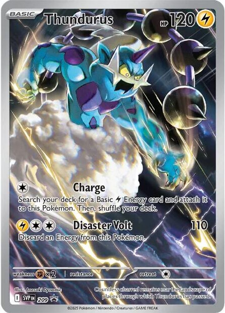 (#209) Thundurus - Holo [Scarlet & Violet Promo]