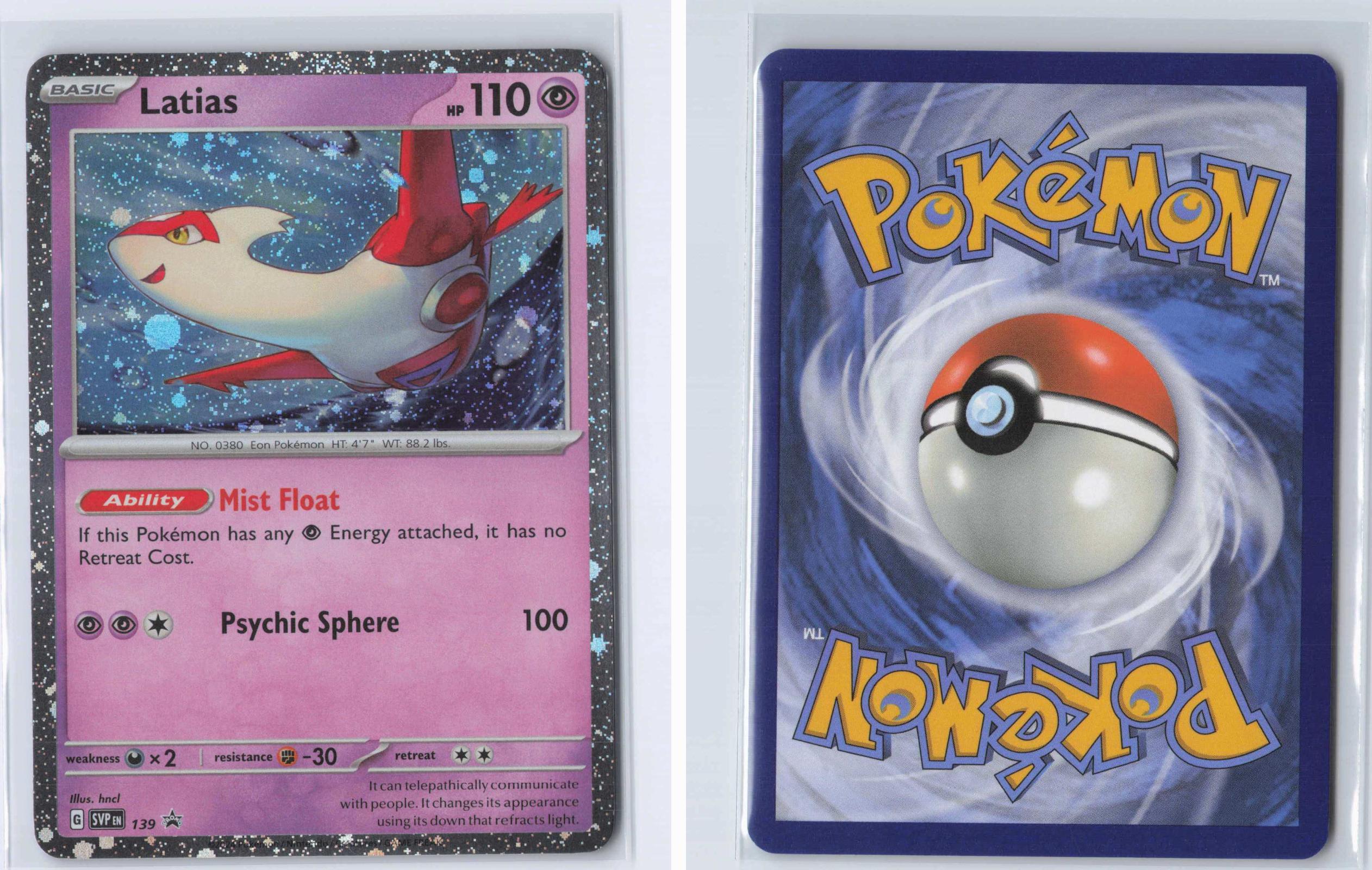 (#139) Latias (Cosmo Holo) - Normal [Scarlet & Violet Promo]