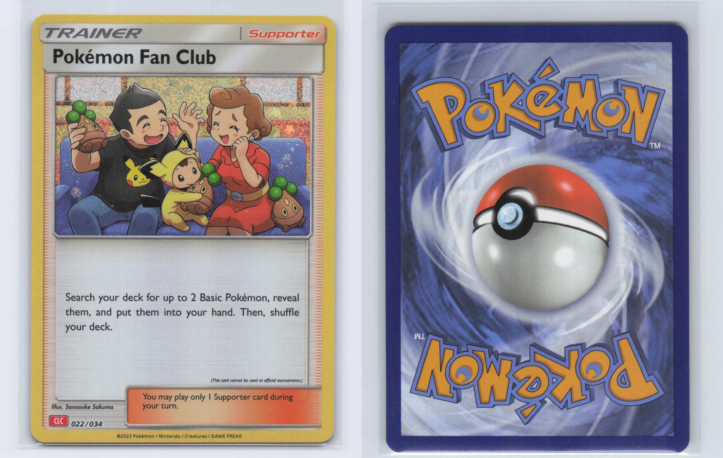 (#022/034) Pokemon Fan Club (CLC) - Holo [Trading Card Game Classic]