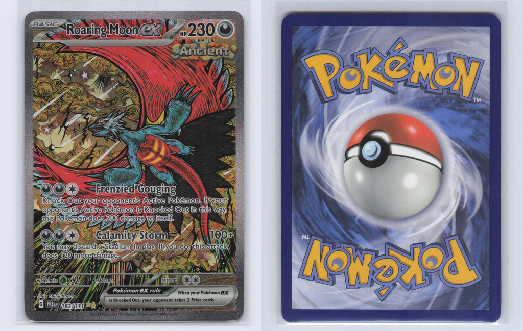 (#162/131) Roaring Moon ex - Holo [Prismatic Evolutions]