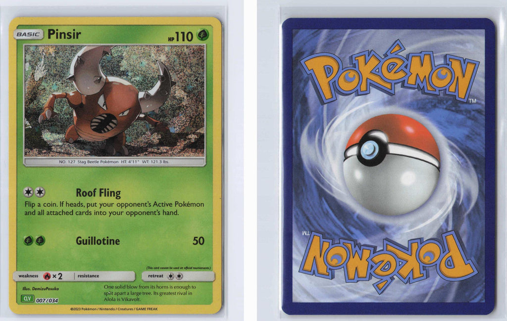 (#007/034) Pinsir - Holo [Trading Card Game Classic]