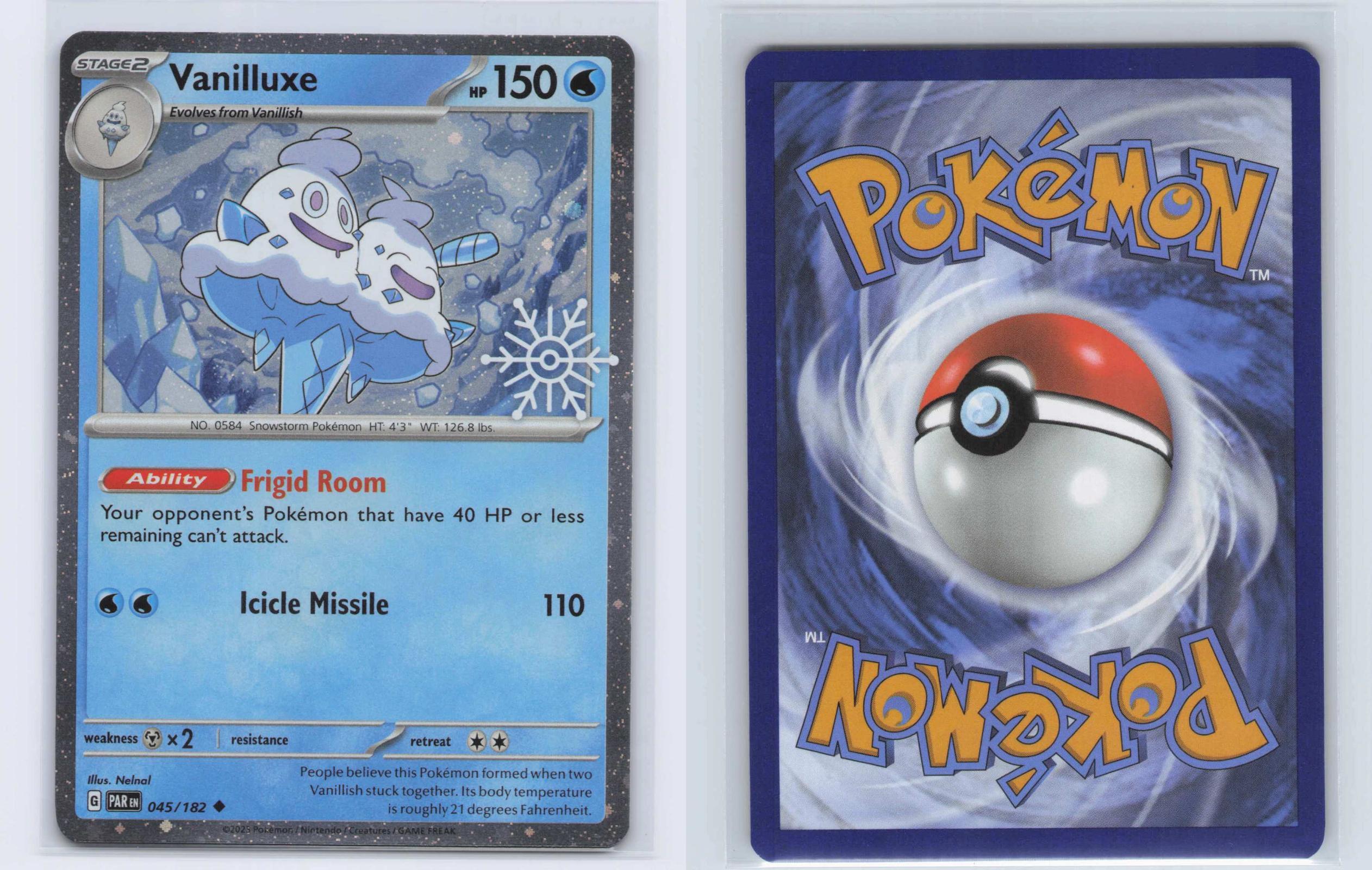 (#045/182) Vanilluxe (Holiday Calendar) - Holo [Miscellaneous Cards & Products]