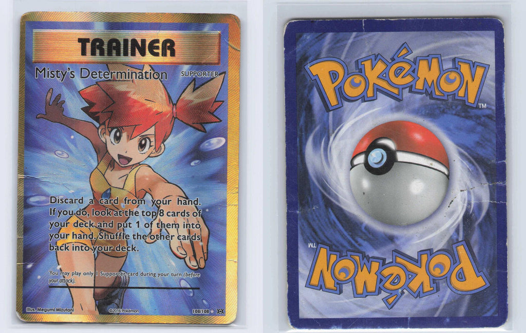 (#108/108) Misty's Determination - Holo [Evolutions]