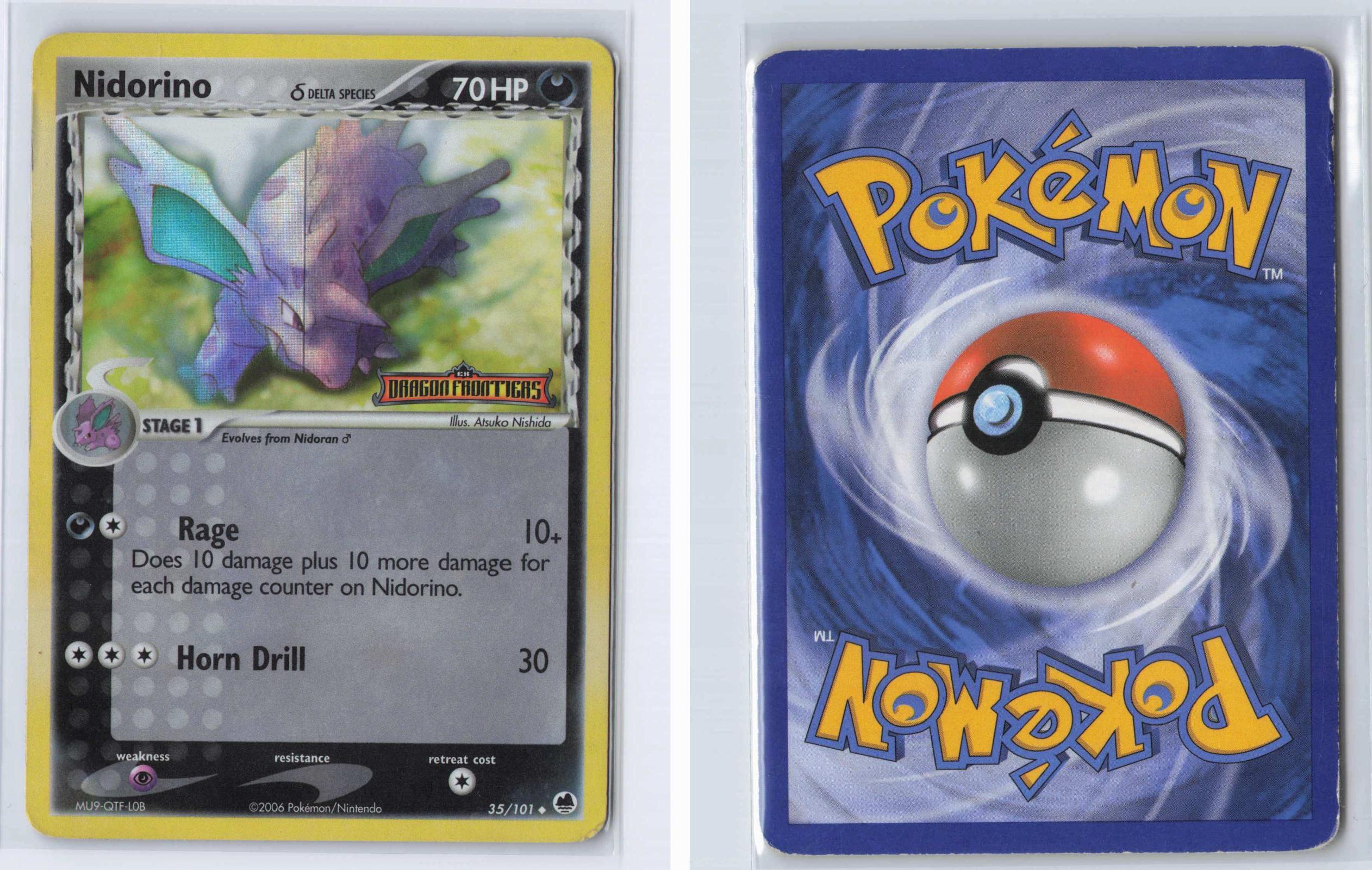 (#35/101) Nidorino - Normal [Dragon Frontiers]