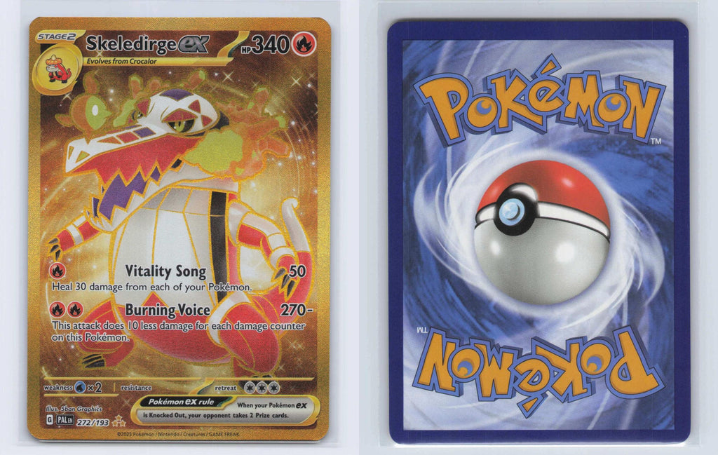 (#272/193) Skeledirge ex - Holo [Paldea Evolved]
