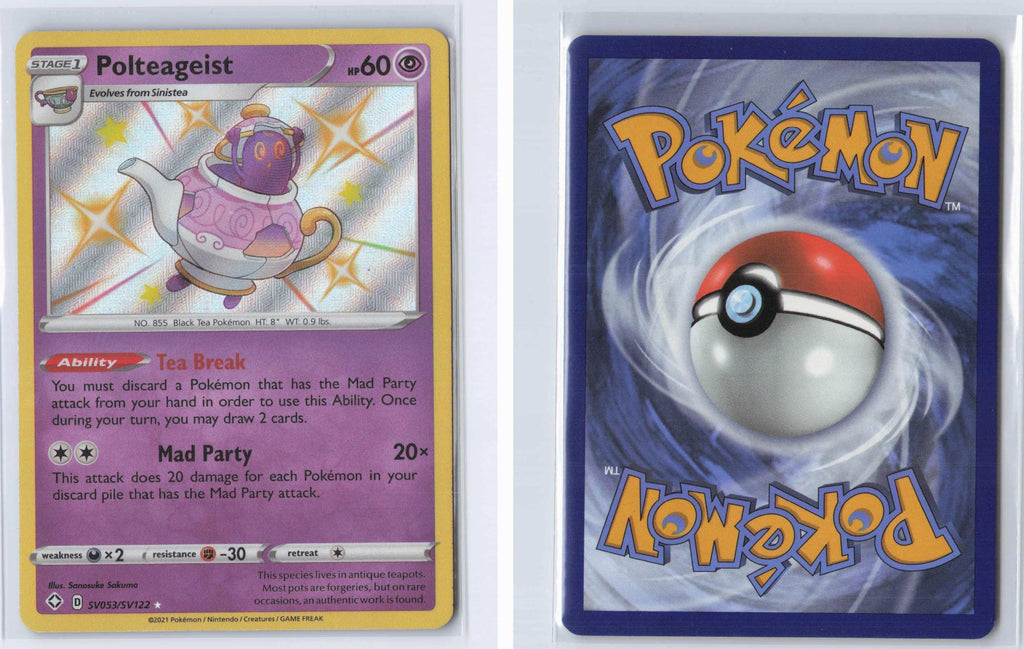 (#SV053/SV122) Polteageist - Holo [Shining Fates Shiny Vault]
