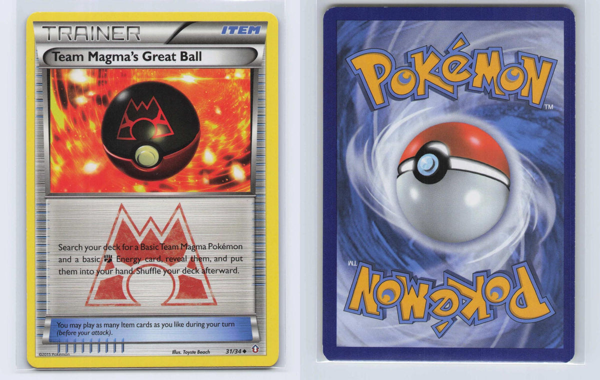 (#31/34) Team Magma's Great Ball - Normal [Double Crisis]