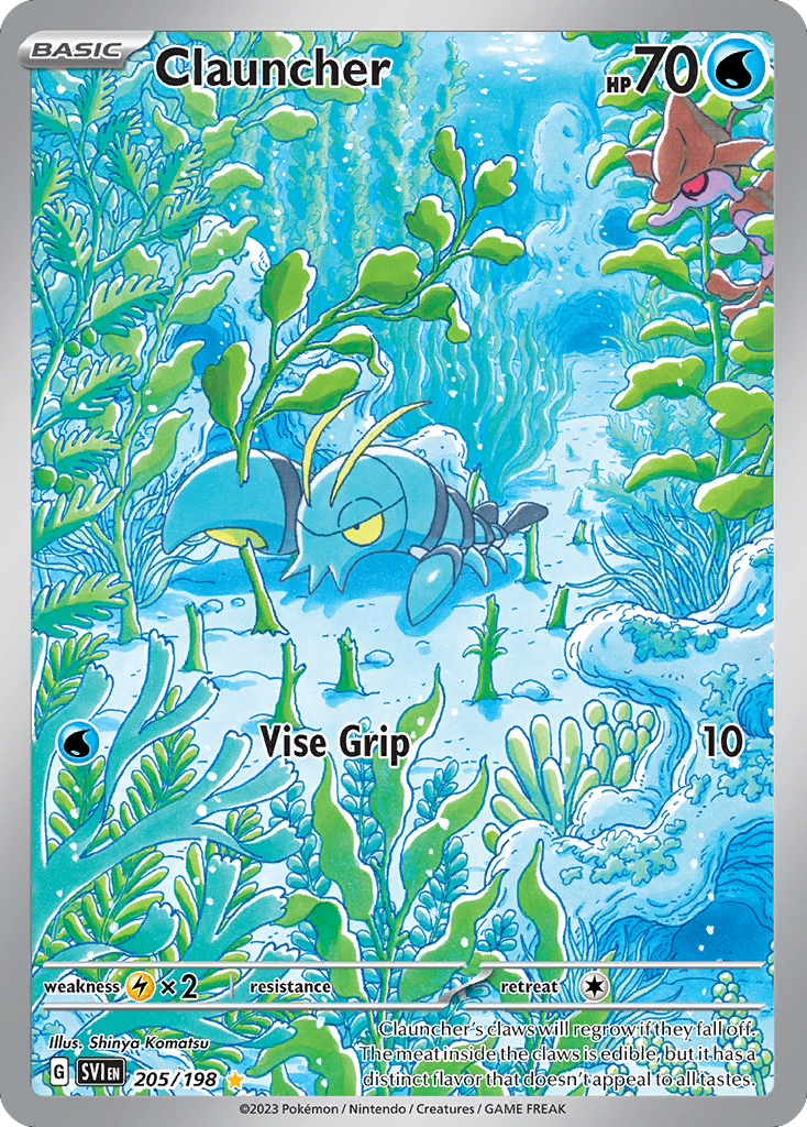 (#205/198) Clauncher - Holo [Scarlet & Violet]
