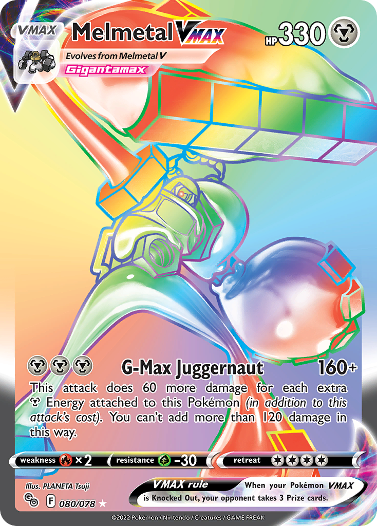 (#080/078) Melmetal VMAX - Holo [Pokemon GO]