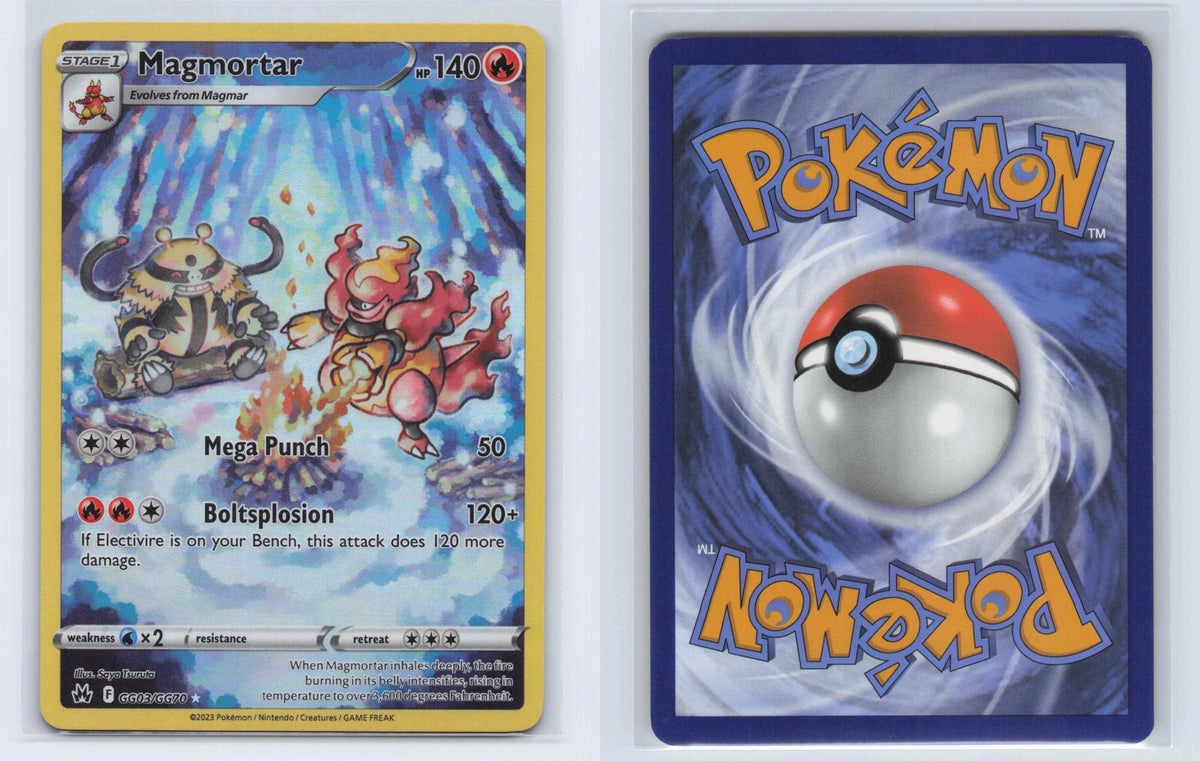 (#GG03/GG70) Magmortar - Holo [Crown Zenith Galarian Gallery]