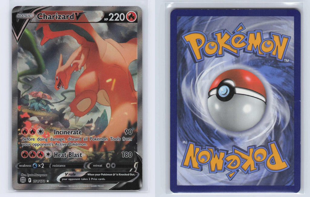(#154/172) Charizard V - Holo [Brilliant Stars]