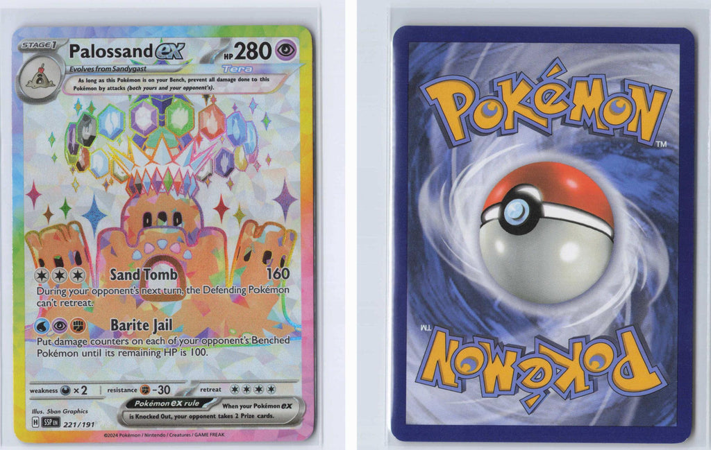 (#221/191) Palossand ex - Holo [Surging Sparks]