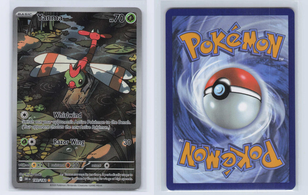 (#183/182) Yanma - Holo [Destined Rivals]