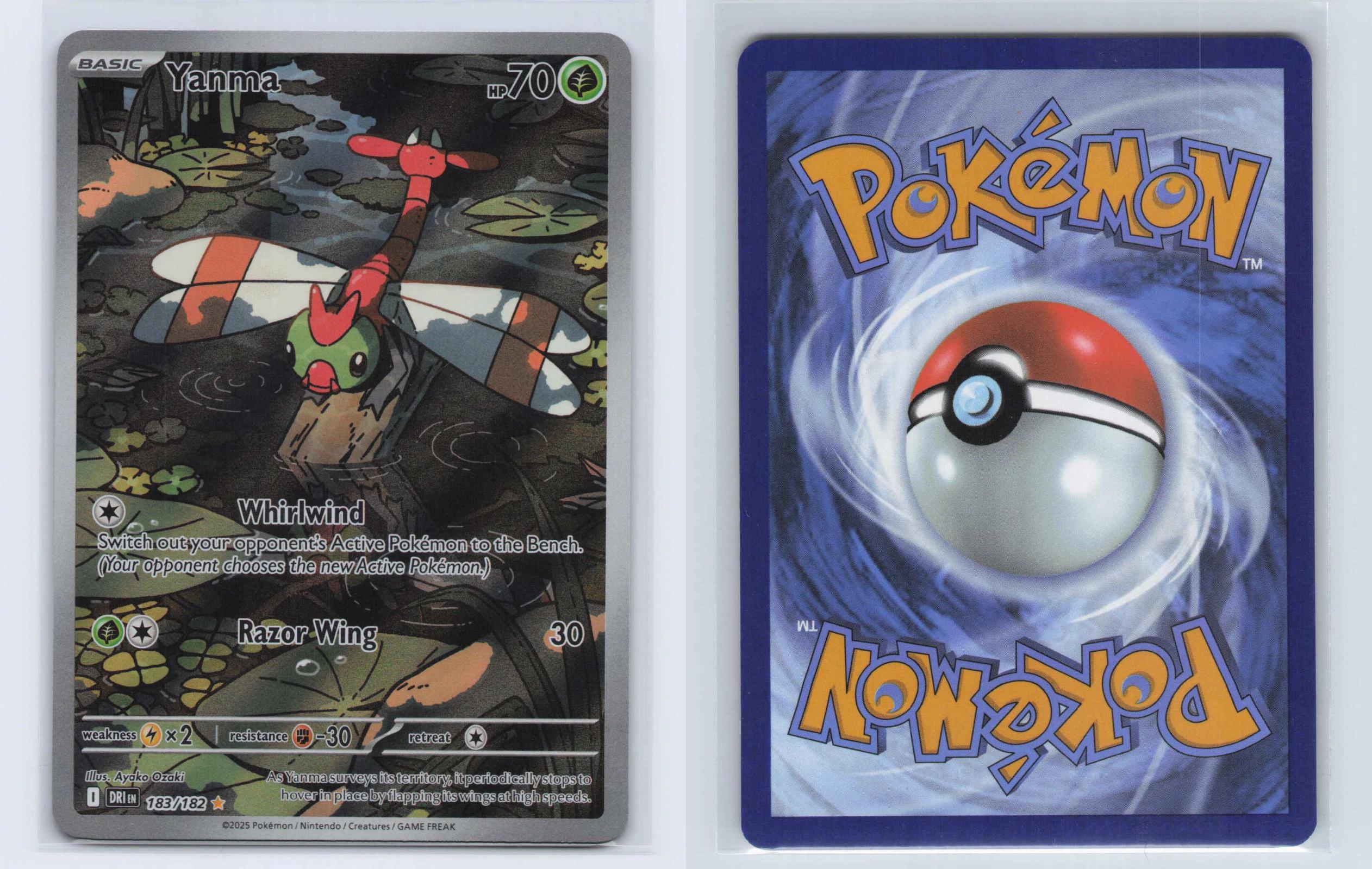 (#183/182) Yanma - Holo [Destined Rivals]