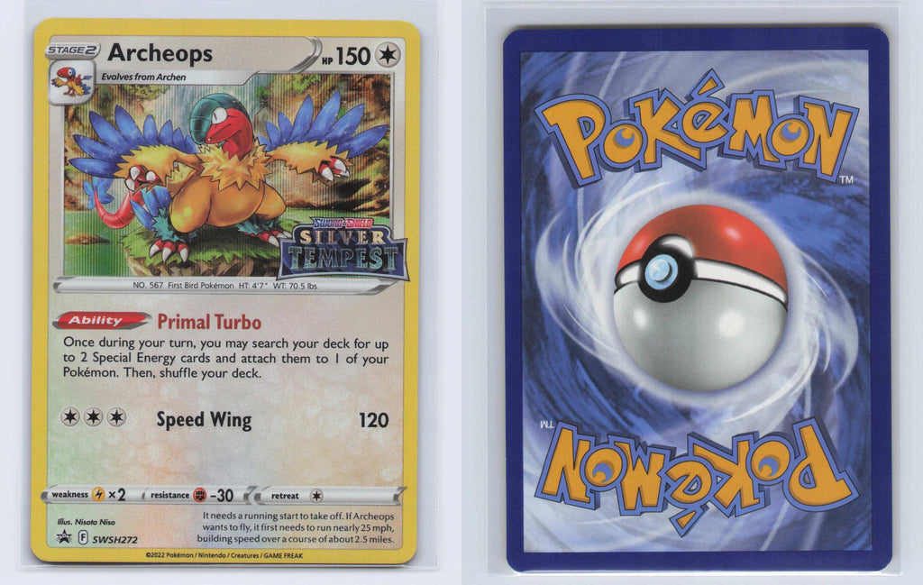 (#SWSH272) Archeops (Prerelease) - Holo [Sword & Shield Promo]