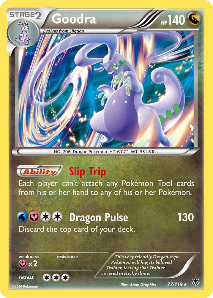 (#77/119) Goodra [XY - Phantom Forces]