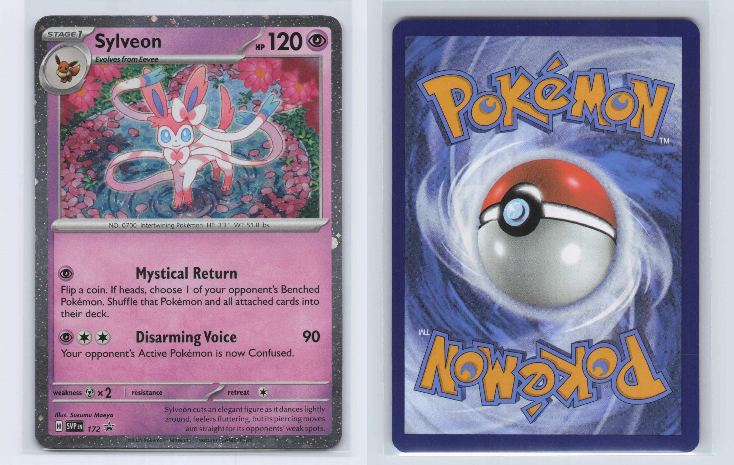 (#172) Sylveon (Cosmos Holo) - Normal [Scarlet & Violet Promo]