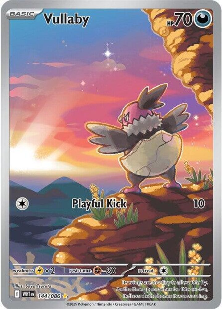 (#144/086) Vullaby - Holo [White Flare]