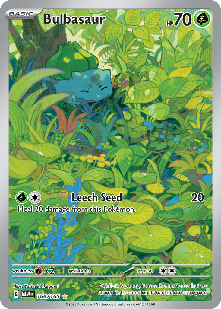 (#166/165) Bulbasaur - Holo [151]