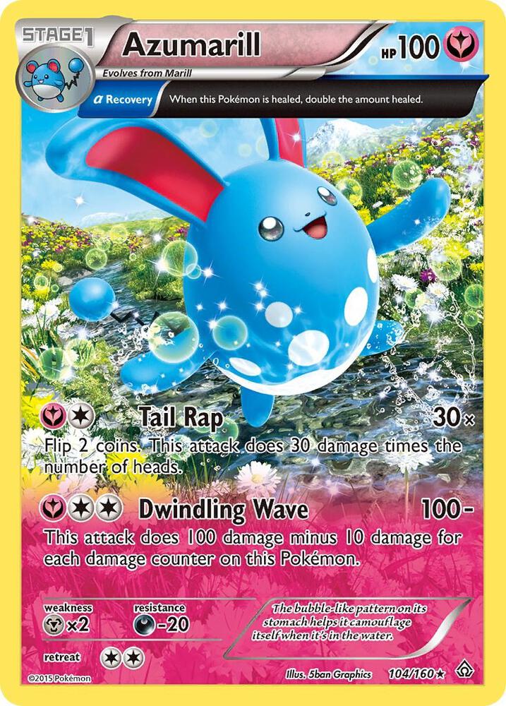 (#104/160) Azumarill (Alpha) [XY - Primal Clash]