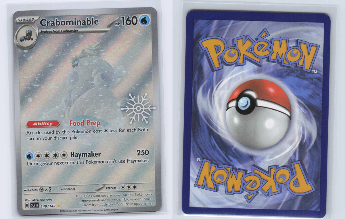 (#149/142) Crabominable (Holiday Calendar) - Holo [Miscellaneous Cards & Products]