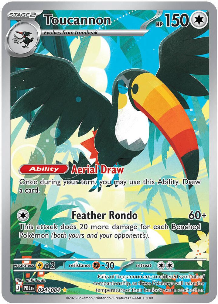 (#094/084) Toucannon - Holo [Pitch Black]