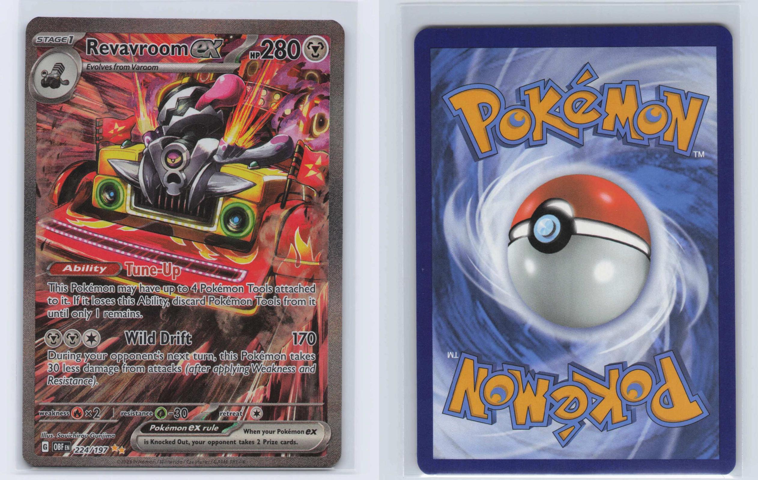 (#224/197) Revavroom ex - Holo [Obsidian Flames]