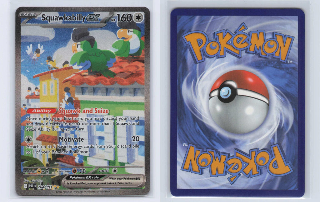 (#264/193) Squawkabilly ex - Holo [Paldea Evolved]