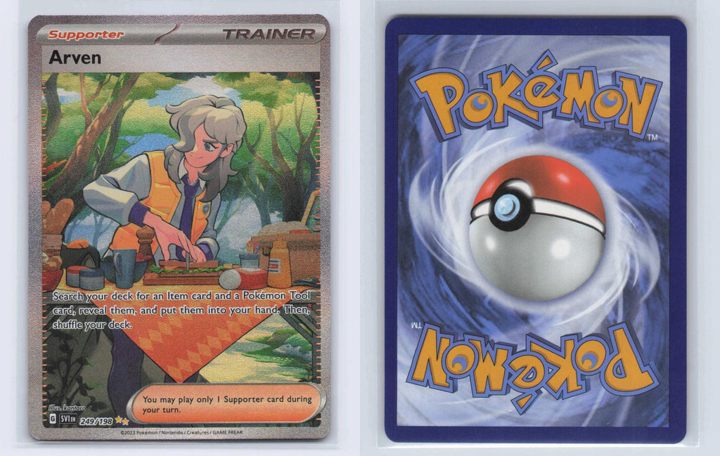 (#249/198) Arven - Holo [Scarlet & Violet]