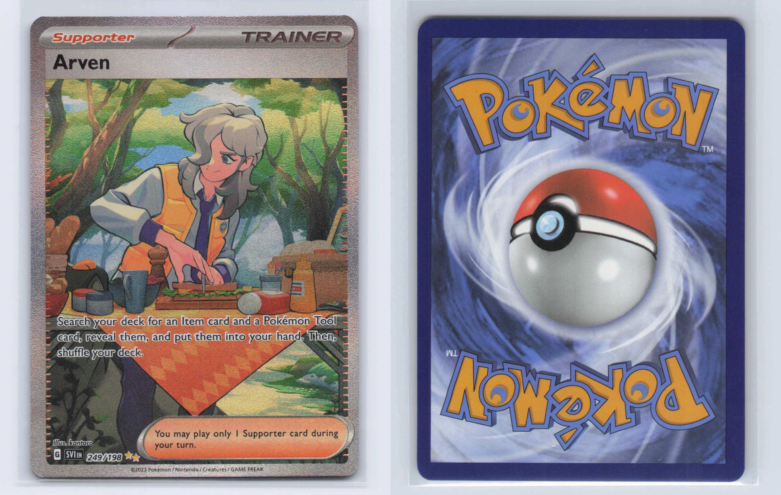(#249/198) Arven - Holo [Scarlet & Violet]